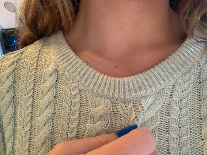 Pull vert menthe - photo numéro 5