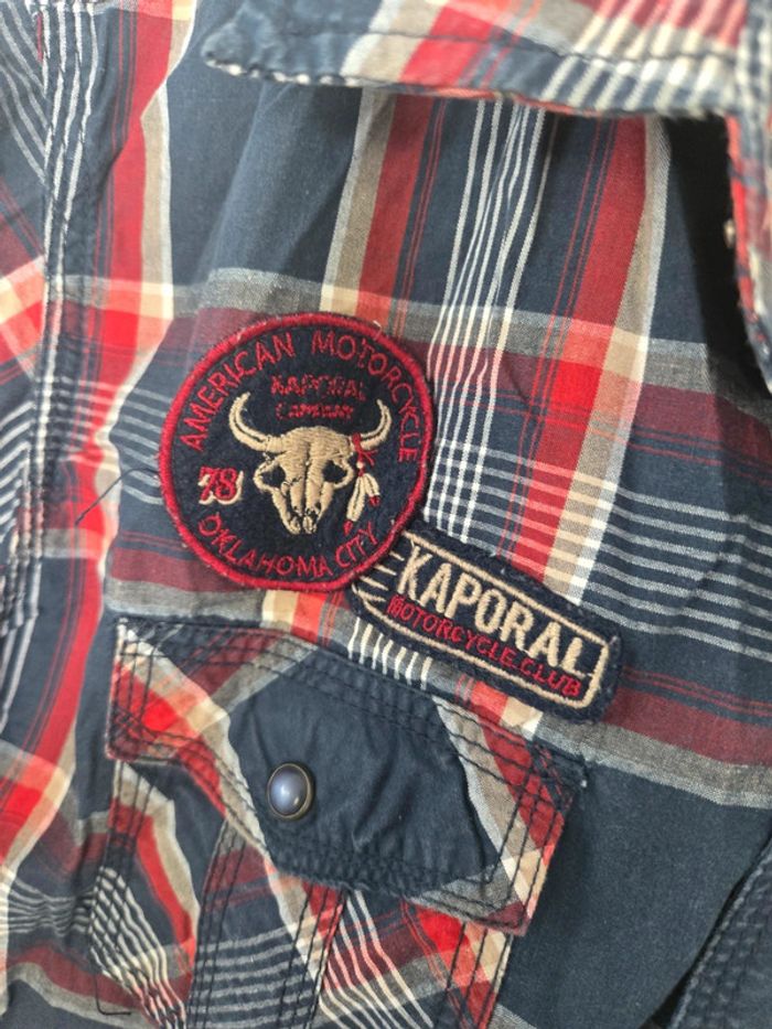 Chemise a carreaux Kaporal taille XL - photo numéro 4
