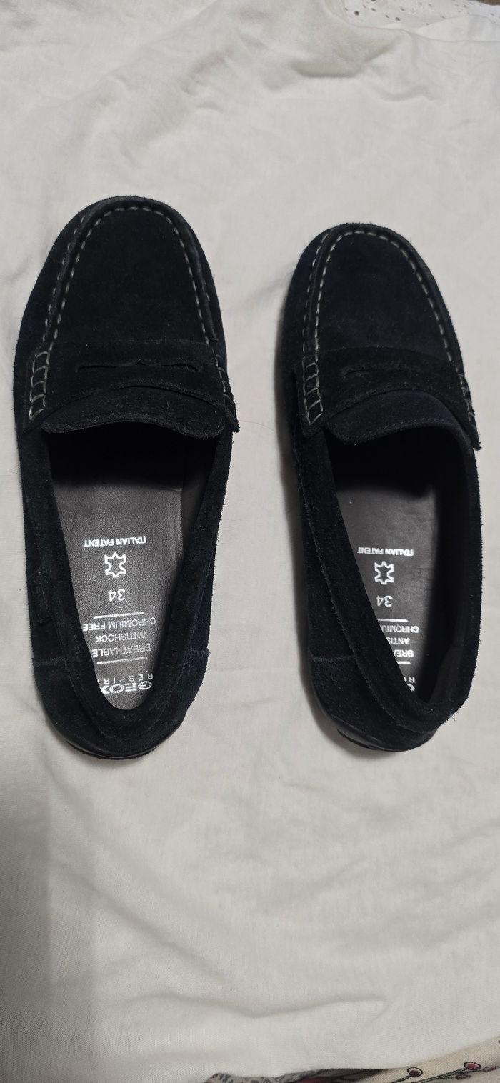 mocassin geox enfant taille 32 très bon état - photo numéro 2