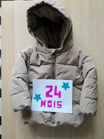 Manteau Kiabi 24 mois