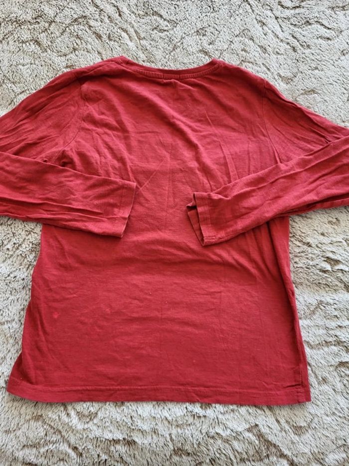 Haut 12 ans tee shirt manches longues brique éclair en sequins magiques - photo numéro 4