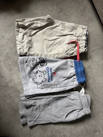 Lot 3 short 6 ans 