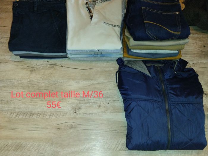 Lot M/38 homme