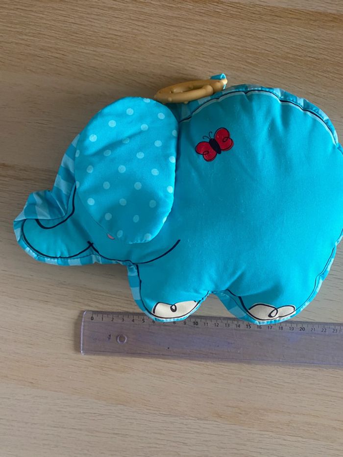 Peluche Fisher price éléphant bébé éveil - photo numéro 2