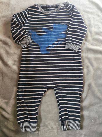 Combinaison petit bateau 12 mois