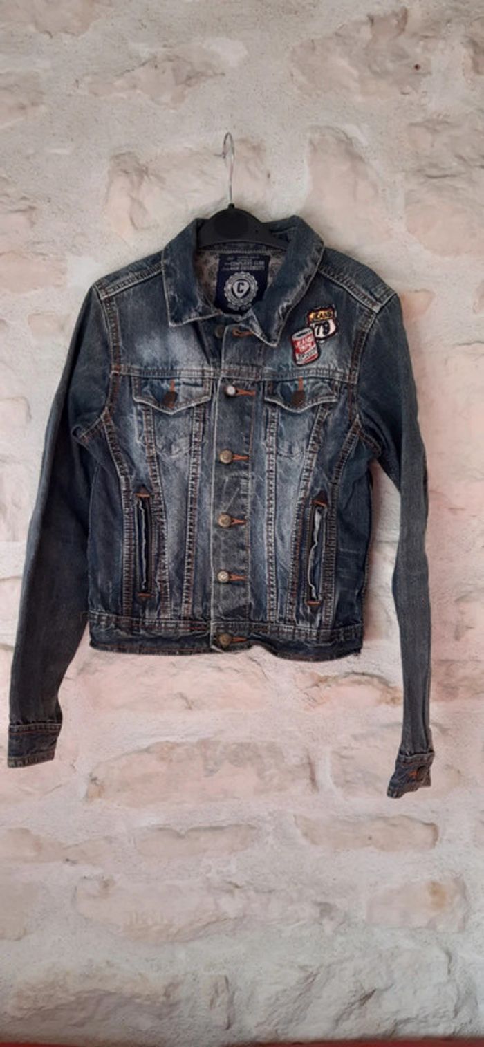 Veste en jean taille 32 (150 cm) mixte