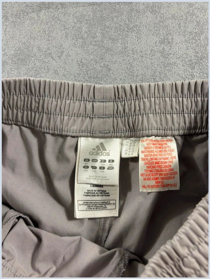 Pantacourt Adidas Gris logo brodé 12 ans - photo numéro 4