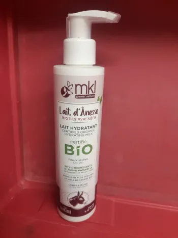 Lait hydratant bio