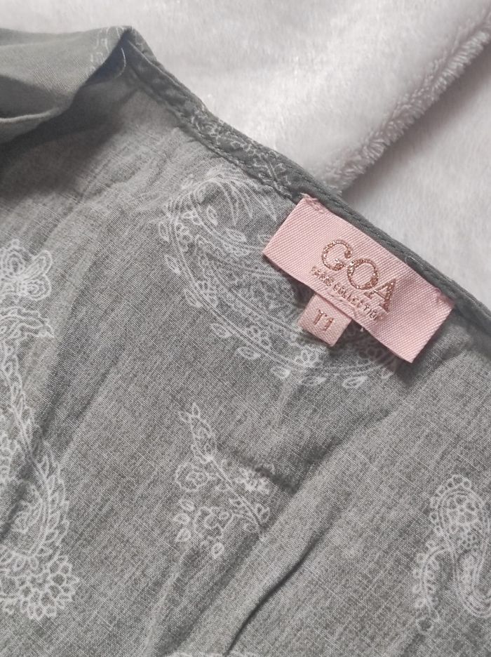 Robe longue imprimée fleurie T1 36 - photo numéro 5