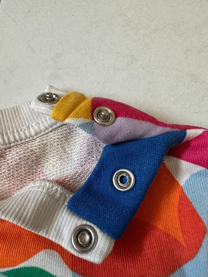 Robe multicolore 12 18mois H&M - photo numéro 4