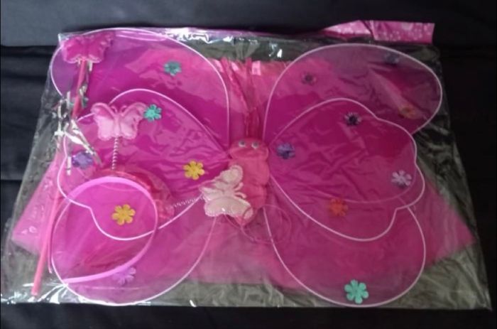 Deguisement papillon rose fushia LED 3-6ans - photo numéro 7