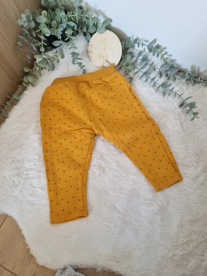 Lit de 2 pantalons jogging chaud 12M - photo numéro 5