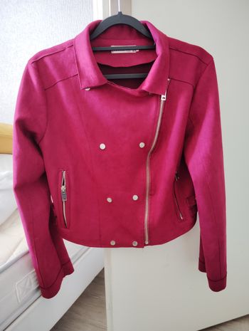 Veste blazer femme bordeaux lo