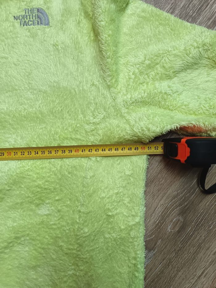 Veste polaire the north face femme taille L jaune fluo - photo numéro 4