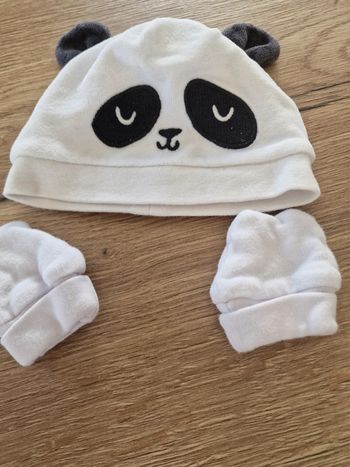 Bonnet gants bébé