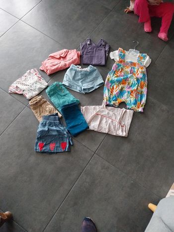 Lot vêtements été fille 23 mois