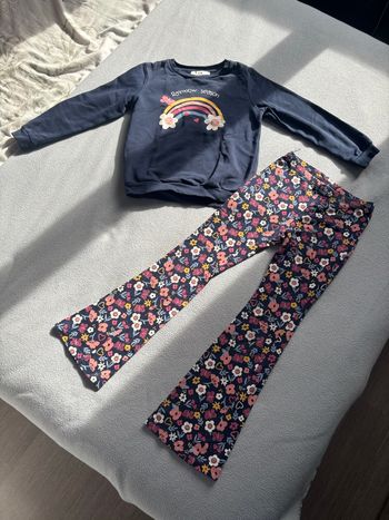 Ensemble C&A à fleurs