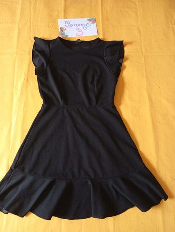 Petite robe noire habillée Cérémonie Taille S