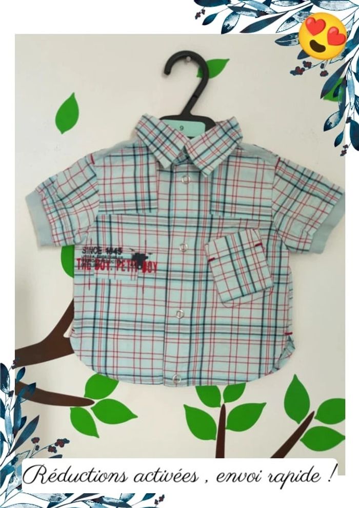 Chemise garçon 3 mois - photo numéro 2