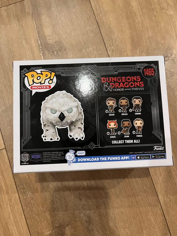 Funko pop owlbear dungeons and dragons 1465 - photo numéro 2