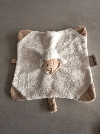 Doudou mouton cappuccino