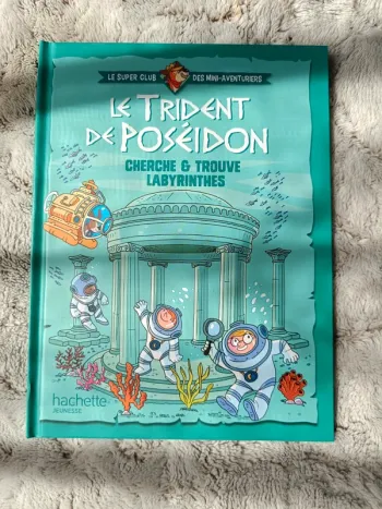 Livre neuf Le trident de Poséidon