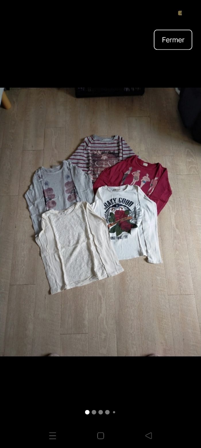 Lot de tee shirt