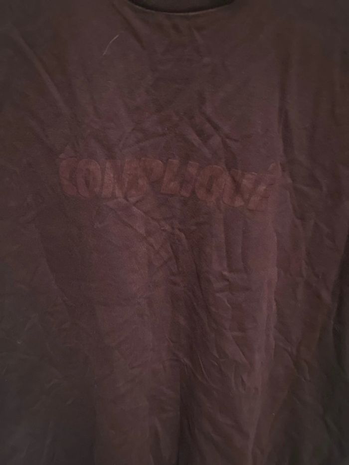 T-shirt bordeaux - photo numéro 2