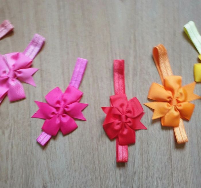 🩷 Lot de 24 bandeaux élastique avec nœuds TU bébé neuf #emyfleury_accessoirescheveux - photo numéro 3