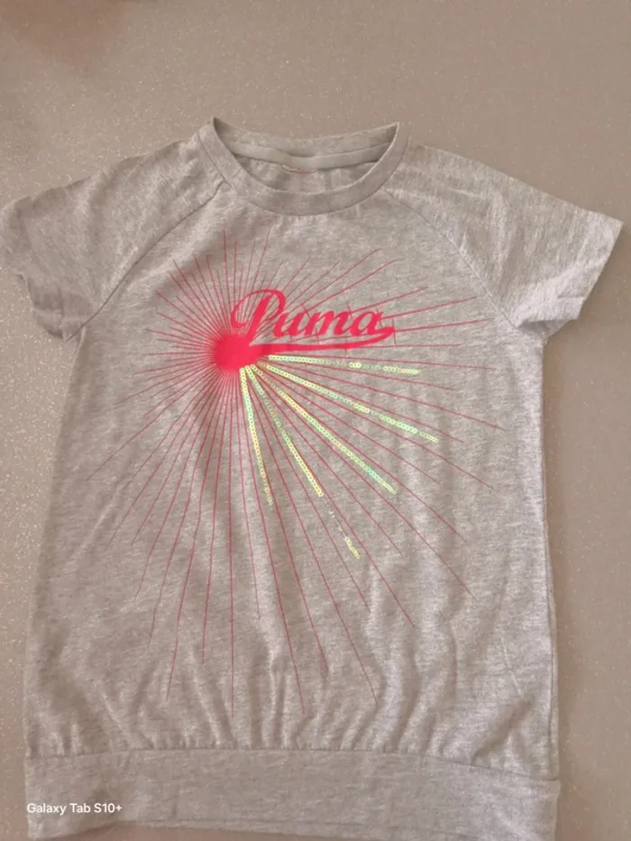 T shirt Puma Paillettes - photo numéro 4