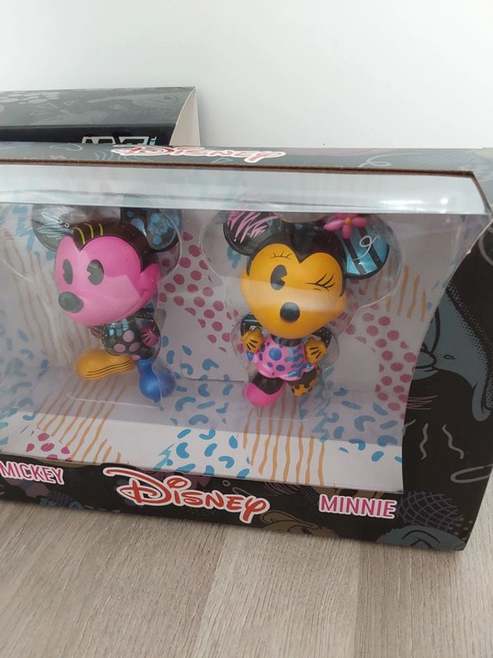 Figurines Disney en métal : Mickey et Minnie 🐭 - photo numéro 2