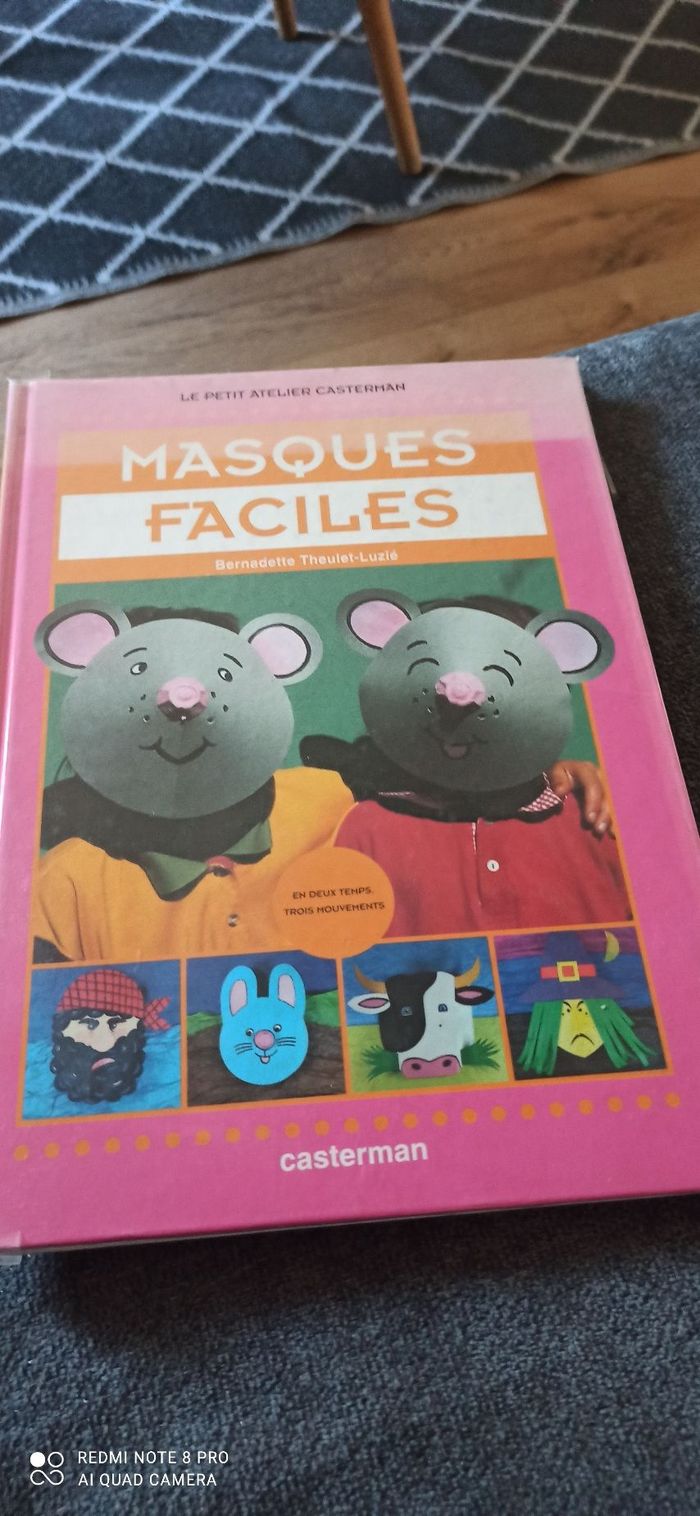 Livre masques faciles
