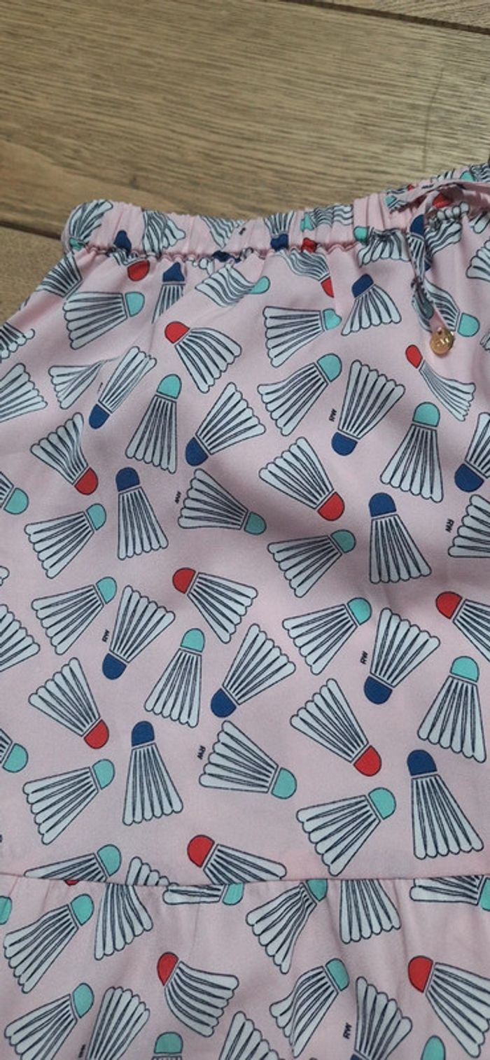 Jupe motifs volants de badminton - photo numéro 2