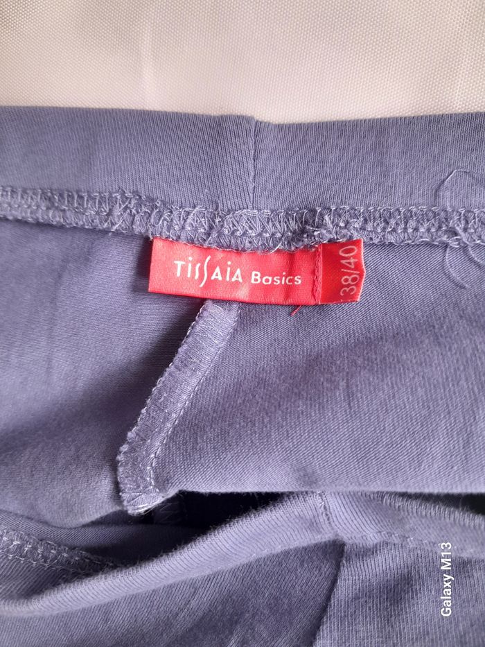 Legging femme gris bleu Tissaia taille 38/40 - photo numéro 4