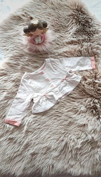 Gilet beige rose orchestra  1 mois