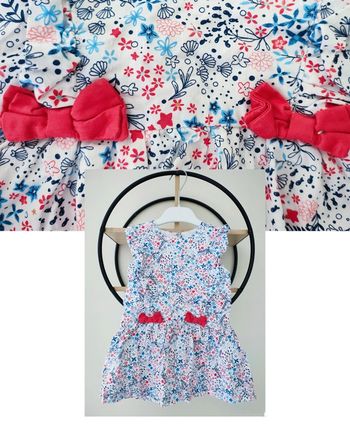 24 mois 2 ans robe été Sergent major