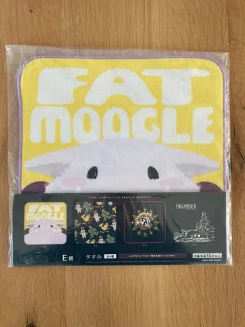 Final Fantasy VII Rebirth - Ichiban Kuji - Lot E-1 Serviette 25*25cm Fat Moogle Mog