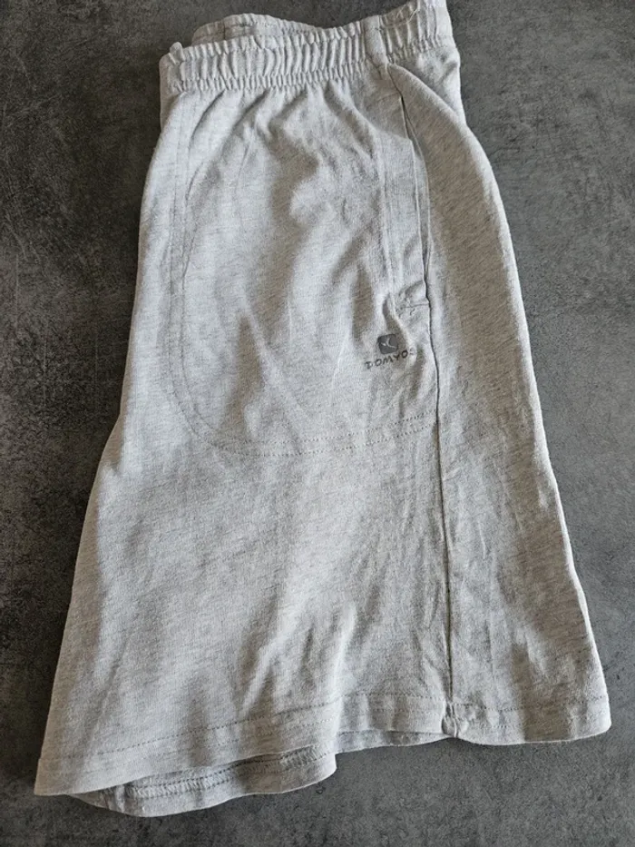 Short élastiqué unisexe - Taille 12 ans - Domyos - Gris clair - photo numéro 11