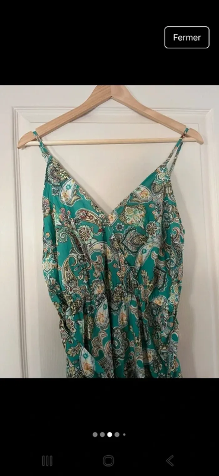 Combinaison verte cashmere 40 Cupshe - photo numéro 3