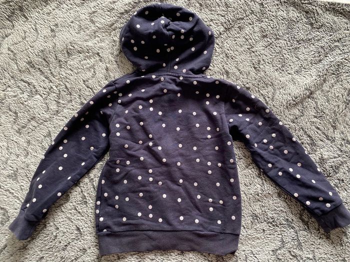 Veste bleu à capuche Okaidi - 6 ans - photo numéro 4