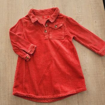 Robe côtelé 4ans