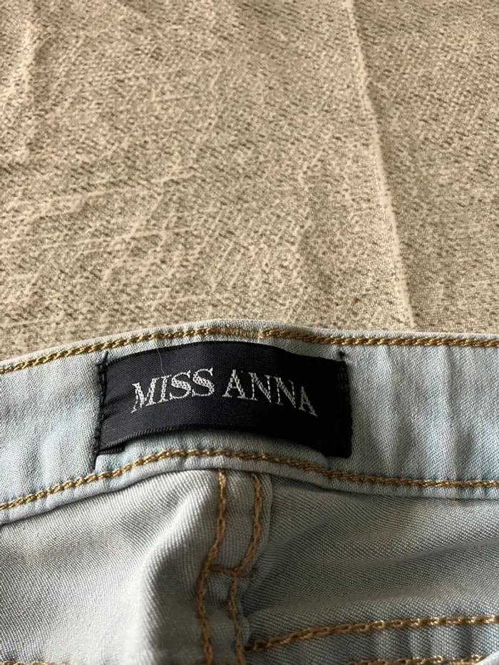 Jean skinny bleu clair Miss Anna – Taille 36, taille basse - photo numéro 5