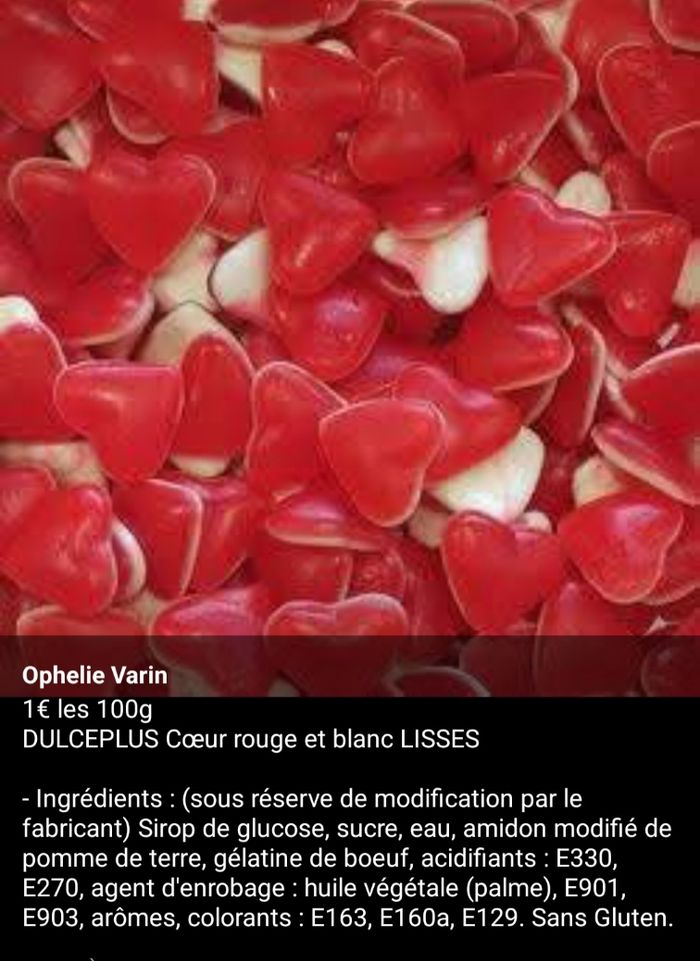 Sachet B.o.n.b.o.n.s 
100g