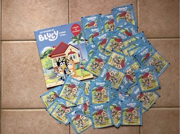 Panini - BLUEY - Album vide + 60 pochettes neuves