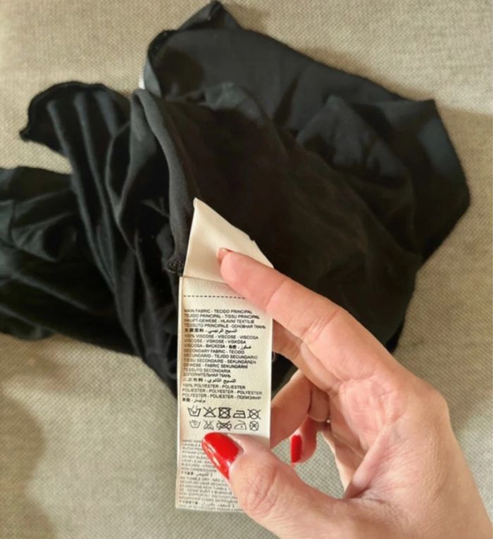 Blouse noire fluide Salsa taille 40 L - photo numéro 8