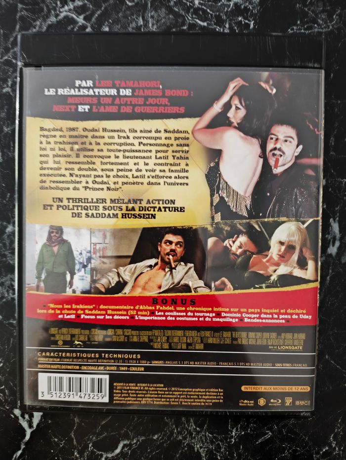 The Devil's Double en Blu-ray - photo numéro 2