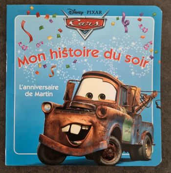 Livre Mon histoire du soir Cars