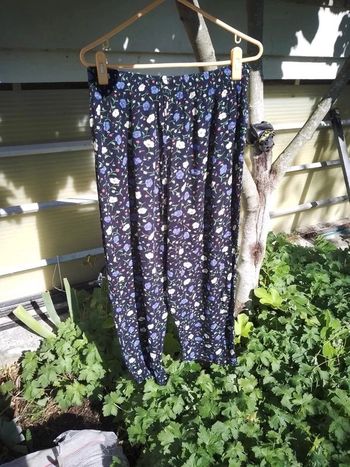 Pantalon d'été fleuri