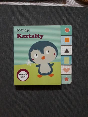 Livre polonais enfants J'apprends les formes