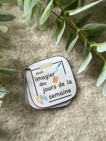 Imagier des Jours de la Semaine — Pour apprendre à se repérer chaque jour ! 📆🌞